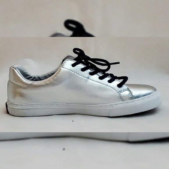 TOMMY HILFIGER AUTHENTIC LONI METALLIC LOGO TOMMY SNEAKERS WOMEN'S SIZE 8 - Picture 7 of 12